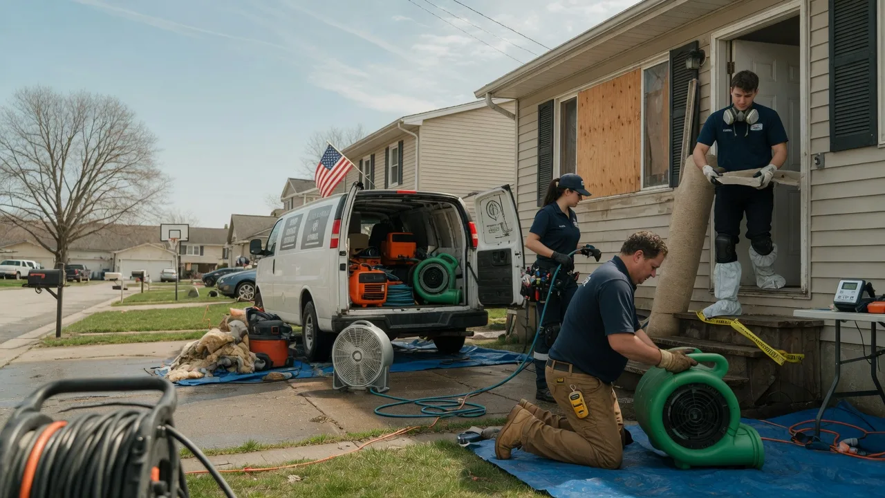 Water Damage Restoration in Adrian, PA near me